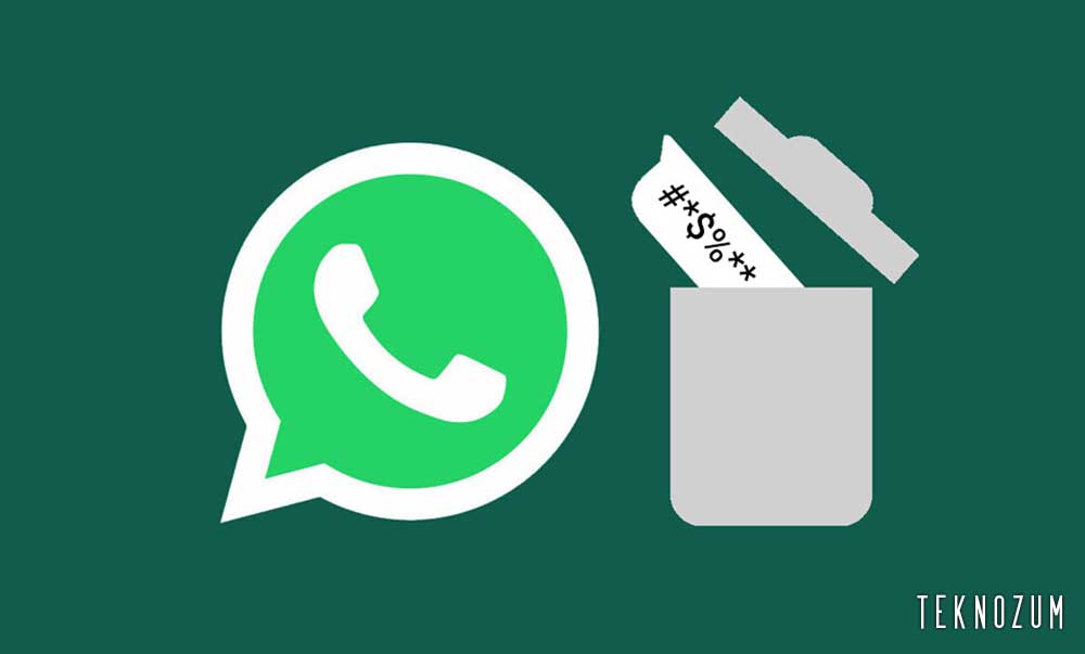 Whatsapp Mesajı Herkesten Sil Özelliği