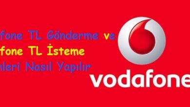Vodafone TL Gönderme ve Vodafone TL İsteme İşlemleri Nasıl Yapılır