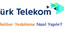 Turk Telekom Rehber Yedekleme Nasıl Yapılır