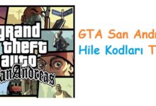GTA San Andreas Hile Kodları Tamamı
