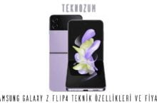 Samsung Galaxy Z Flip4 Teknik Özellikleri ve Fiyatı